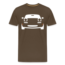 Laden Sie das Bild in den Galerie-Viewer, CLASSIC CAR SHIRT: MIATA (white) - Edelbraun