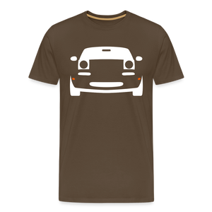 CLASSIC CAR SHIRT: MIATA (white) - Edelbraun