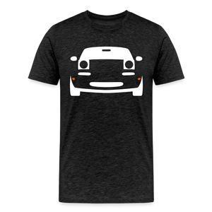 CLASSIC CAR SHIRT: MIATA (white) - Anthrazit