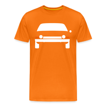 Laden Sie das Bild in den Galerie-Viewer, CLASSIC CAR SHIRT: PACER (white) - Orange