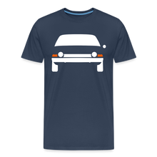 Laden Sie das Bild in den Galerie-Viewer, CLASSIC CAR SHIRT: PACER (white) - Navy