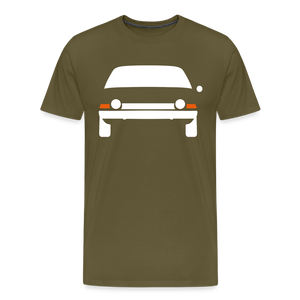 CLASSIC CAR SHIRT: PACER (white) - Khaki