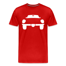 Laden Sie das Bild in den Galerie-Viewer, CLASSIC CAR SHIRT: SPIDER (white) - Rot