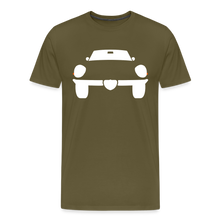 Laden Sie das Bild in den Galerie-Viewer, CLASSIC CAR SHIRT: SPIDER (white) - Khaki