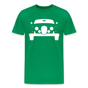 CLASSIC CAR SHIRT: MK2 (white) - Kelly Green