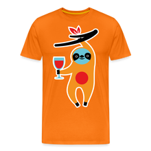 Laden Sie das Bild in den Galerie-Viewer, WINE SHIRT: FAULTIER - Orange