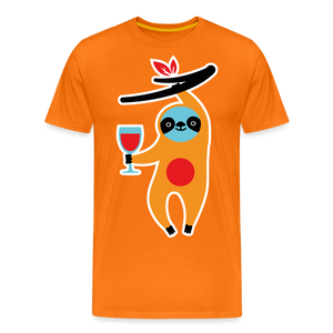 WINE SHIRT: FAULTIER - Orange