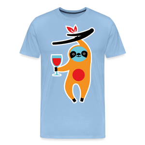 WINE SHIRT: FAULTIER - Sky