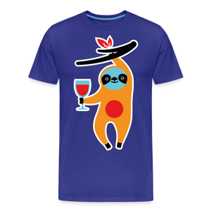 WINE SHIRT: FAULTIER - Königsblau