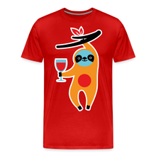 Laden Sie das Bild in den Galerie-Viewer, WINE SHIRT: FAULTIER - Rot