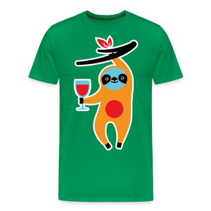 WINE SHIRT: FAULTIER - Kelly Green