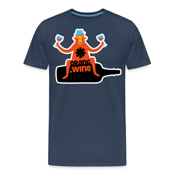 WINE SHIRT: ORANG.WINE - Navy