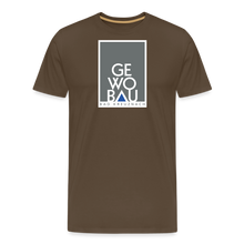 Laden Sie das Bild in den Galerie-Viewer, GEWOBAU SHIRT (men) - Edelbraun