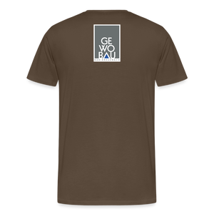 GEWOBAU SHIRT (men) - Edelbraun