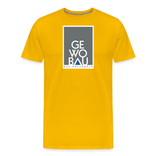 Laden Sie das Bild in den Galerie-Viewer, GEWOBAU SHIRT (men) - Sonnengelb