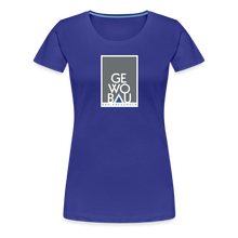 Laden Sie das Bild in den Galerie-Viewer, GEWOBAU SHIRT (women) - Königsblau