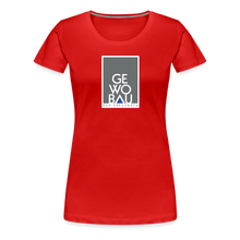 Laden Sie das Bild in den Galerie-Viewer, GEWOBAU SHIRT (women) - Rot