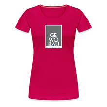 Laden Sie das Bild in den Galerie-Viewer, GEWOBAU SHIRT (women) - dunkles Pink
