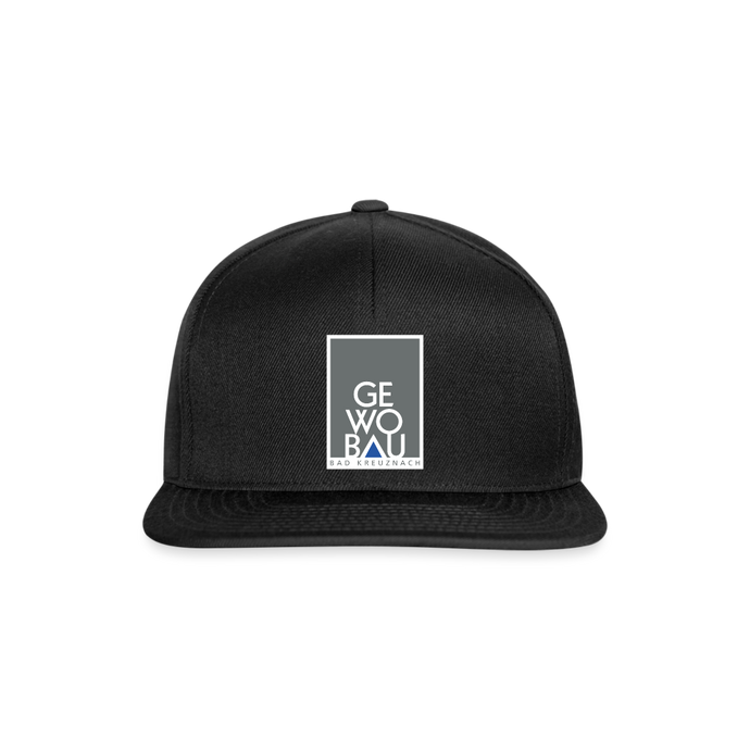 GEWOBAU Snapback Cap - Schwarz/Schwarz