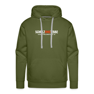 SCHULZUNDTEBBE HOODIE - Olivgrün
