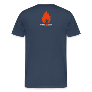 SCHULZUNDTEBBE: WIR SIND ... (white) - Navy