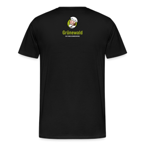 Männer Premium T-Shirt - Schwarz