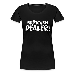 Grünewald Brötchendealer Shirt Frauen - Schwarz