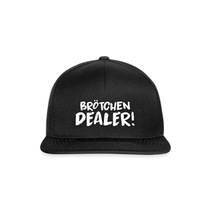 Grünewald Brötchendealer Snapback Cap - Schwarz/Schwarz