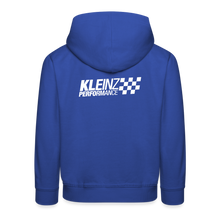 Laden Sie das Bild in den Galerie-Viewer, KLEINZ PERFORMANCE GT CHILD HOODIE - Royalblau