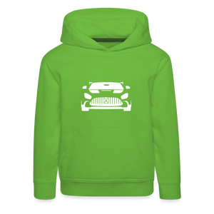 KLEINZ PERFORMANCE GT CHILD HOODIE - Hellgrün