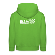Laden Sie das Bild in den Galerie-Viewer, KLEINZ PERFORMANCE GT CHILD HOODIE - Hellgrün