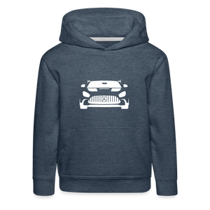 KLEINZ PERFORMANCE GT CHILD HOODIE - Jeansblau
