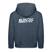Laden Sie das Bild in den Galerie-Viewer, KLEINZ PERFORMANCE GT CHILD HOODIE - Jeansblau