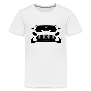 KLEINZ PERFORMANCE GT TEEN SHIRT (black) - weiß