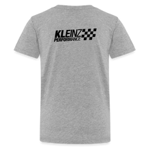 Laden Sie das Bild in den Galerie-Viewer, KLEINZ PERFORMANCE GT TEEN SHIRT (black) - Grau meliert