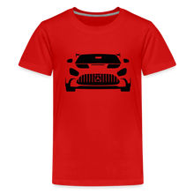 Laden Sie das Bild in den Galerie-Viewer, KLEINZ PERFORMANCE GT TEEN SHIRT (black) - Rot