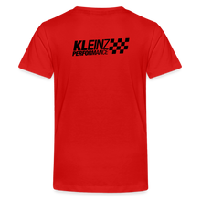 Laden Sie das Bild in den Galerie-Viewer, KLEINZ PERFORMANCE GT TEEN SHIRT (black) - Rot