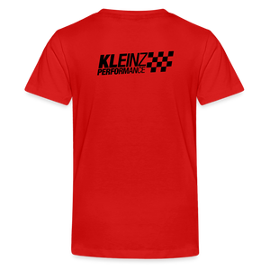 KLEINZ PERFORMANCE GT TEEN SHIRT (black) - Rot