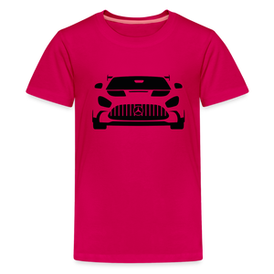 KLEINZ PERFORMANCE GT TEEN SHIRT (black) - dunkles Pink