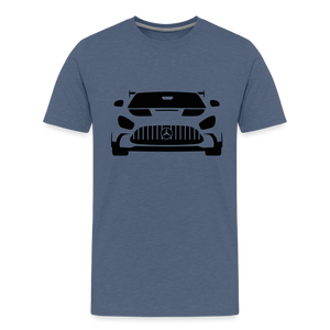 KLEINZ PERFORMANCE GT TEEN SHIRT (black) - Blau meliert