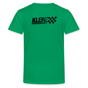 KLEINZ PERFORMANCE GT TEEN SHIRT (black) - Kelly Green