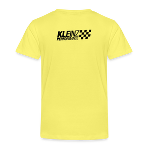 KLEINZ PERFORMANCE GT CHILD SHIRT (black) - Gelb