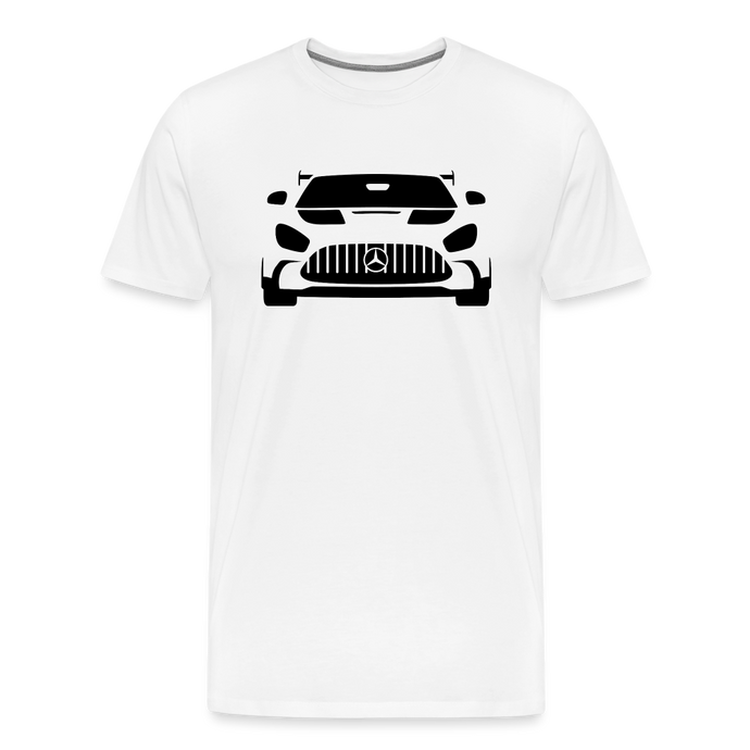 KLEINZ AUTOMOBILE GT SHIRT (black) - weiß
