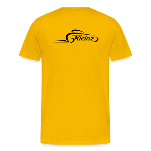 KLEINZ AUTOMOBILE GT SHIRT (black) - Sonnengelb