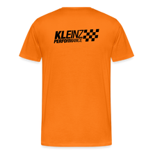 Laden Sie das Bild in den Galerie-Viewer, KLEINZ PERFORMANCE GT SHIRT (black) - Orange
