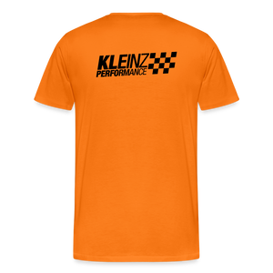 KLEINZ PERFORMANCE GT SHIRT (black) - Orange