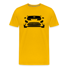Laden Sie das Bild in den Galerie-Viewer, KLEINZ AUTOMOBILE GT TEEN SHIRT (black) - Sonnengelb