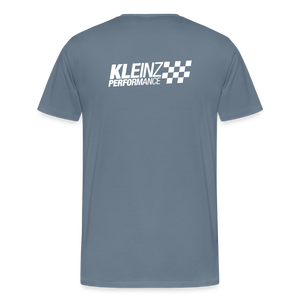 KLEINZ PERFORMANCE GT SHIRT (WHITE) - Blaugrau