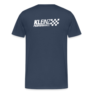 KLEINZ PERFORMANCE GT SHIRT (WHITE) - Navy