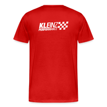 Laden Sie das Bild in den Galerie-Viewer, KLEINZ PERFORMANCE GT SHIRT (WHITE) - Rot